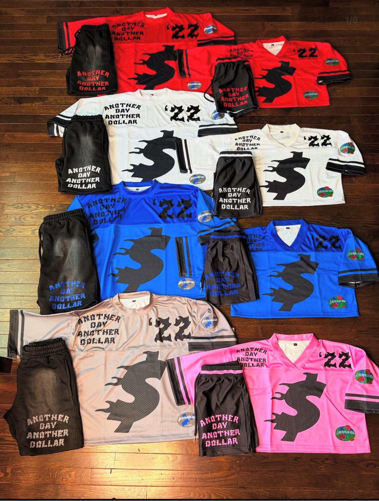 Another Day Another Dollar jersey sets