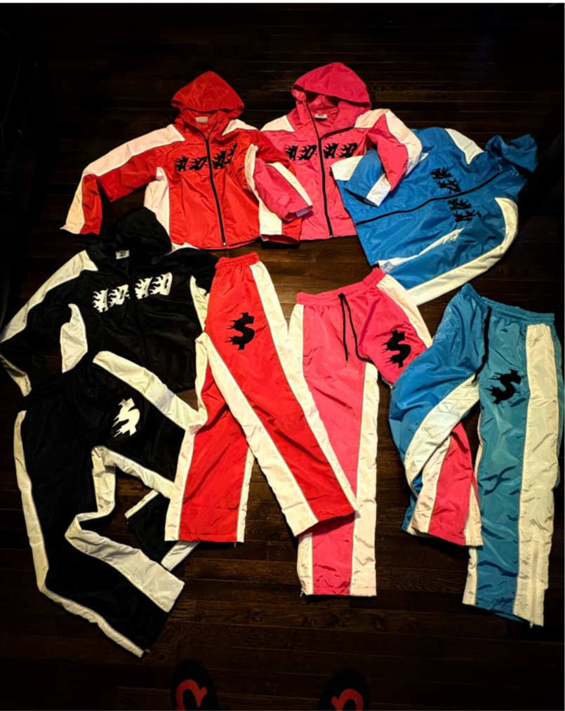 Unisex nylon “Another Day Another Dollar” full sets