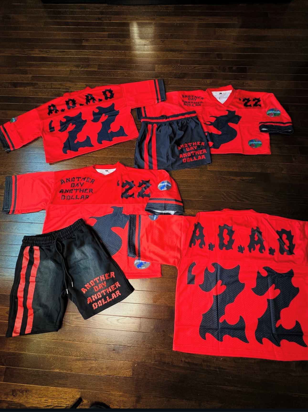 Another Day Another Dollar jersey sets
