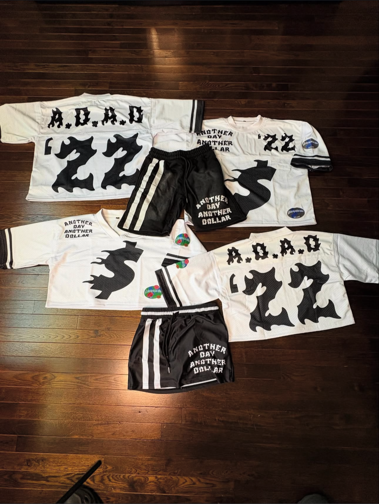 Another Day Another Dollar jersey sets