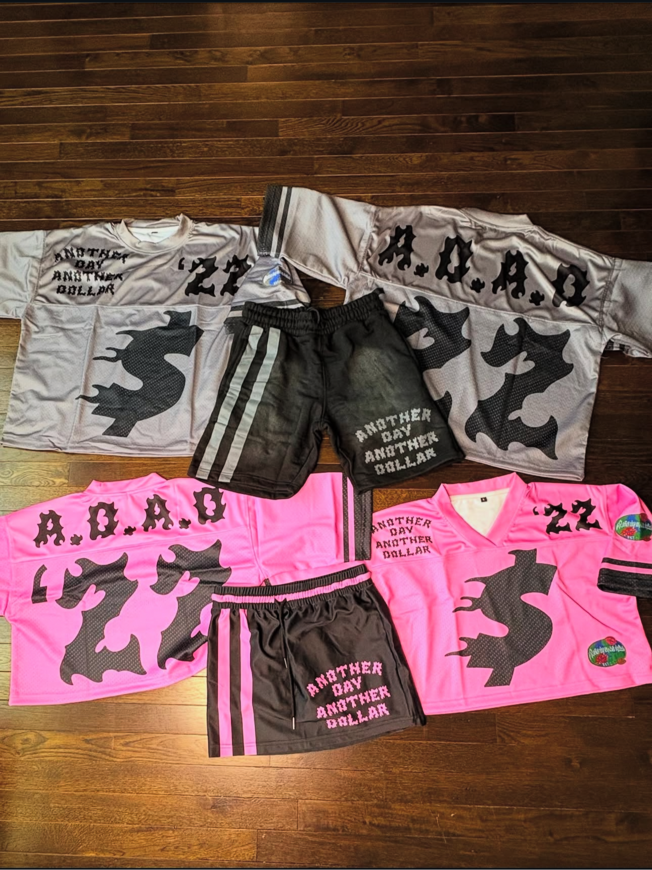 Another Day Another Dollar jersey sets