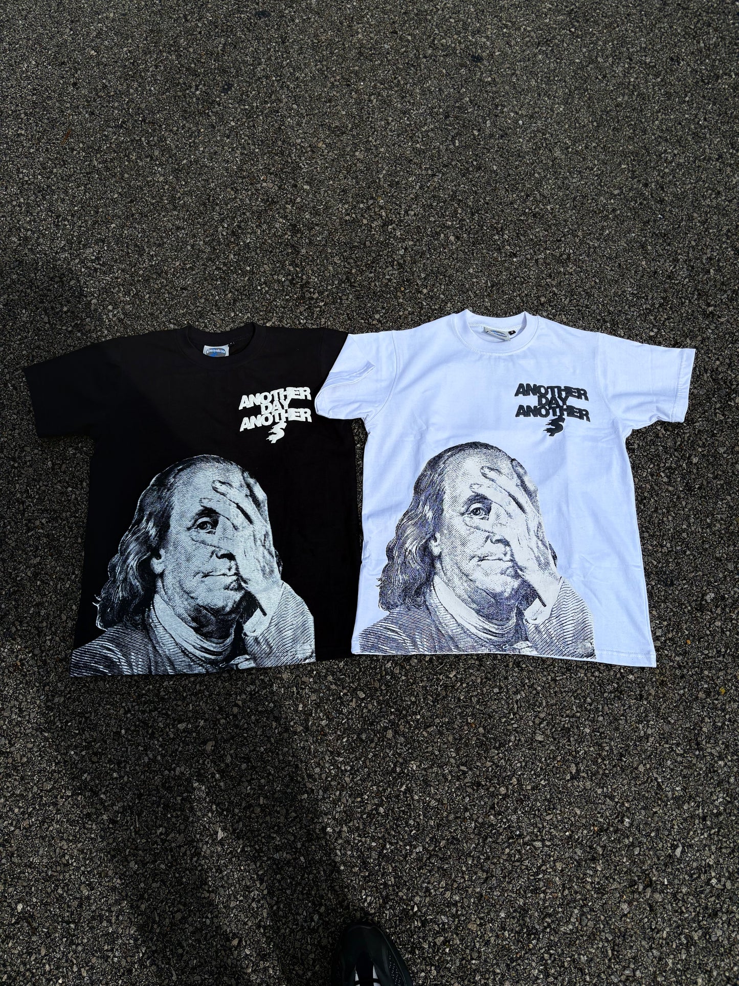 Another Day Another Dollar X Benjamin franklin Tshirts