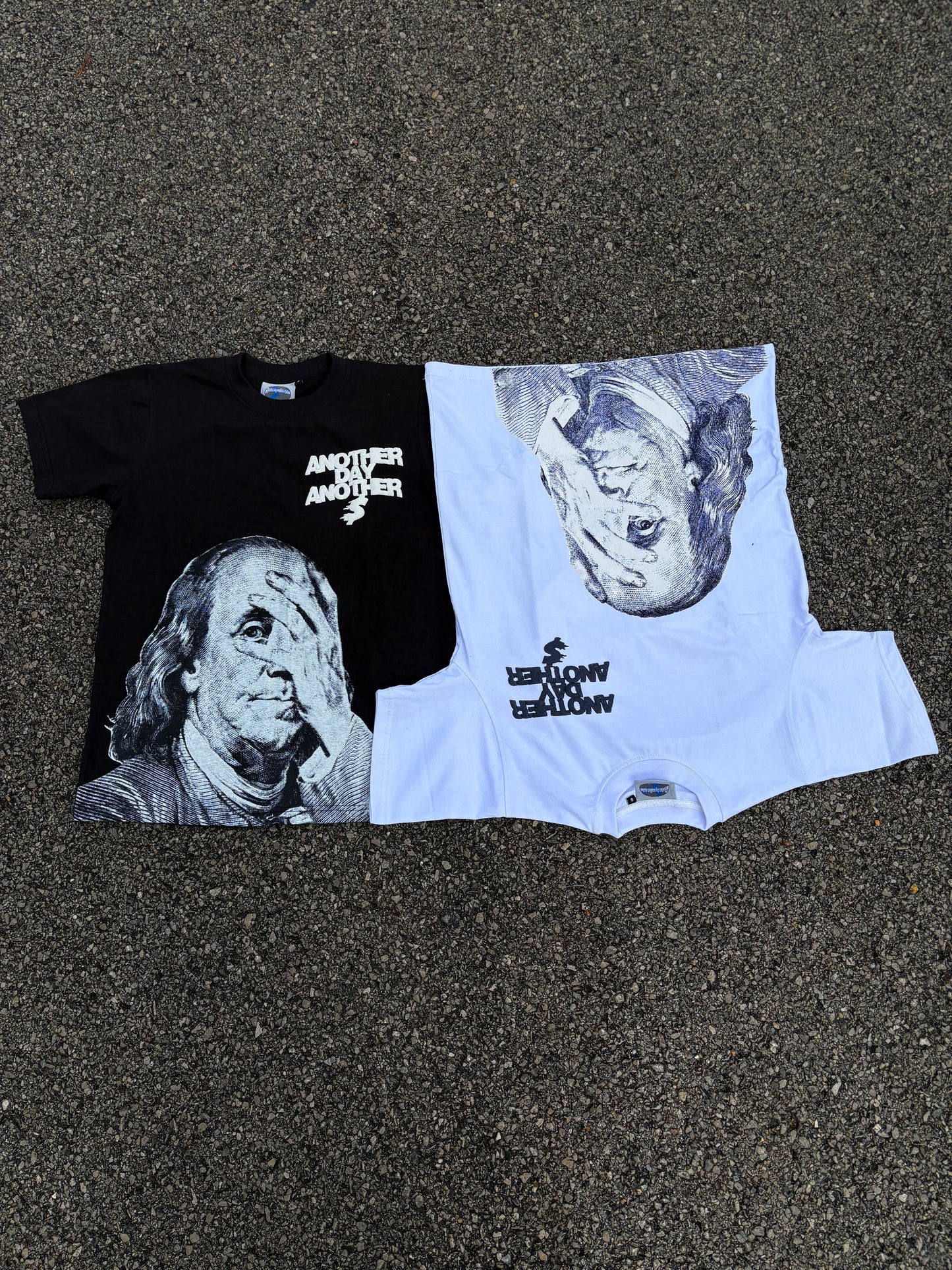 Another Day Another Dollar X Benjamin franklin Tshirts