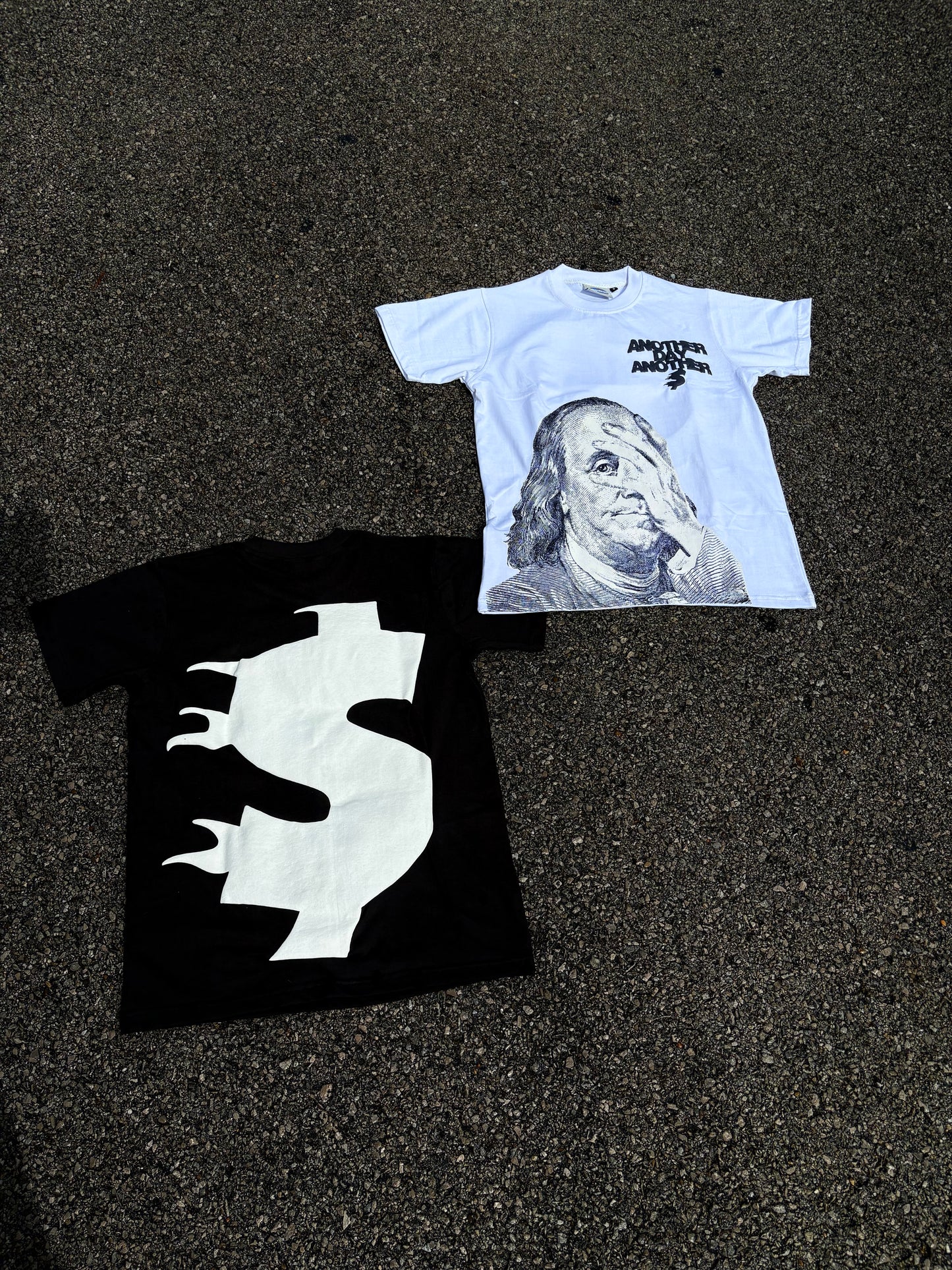Another Day Another Dollar X Benjamin franklin Tshirts